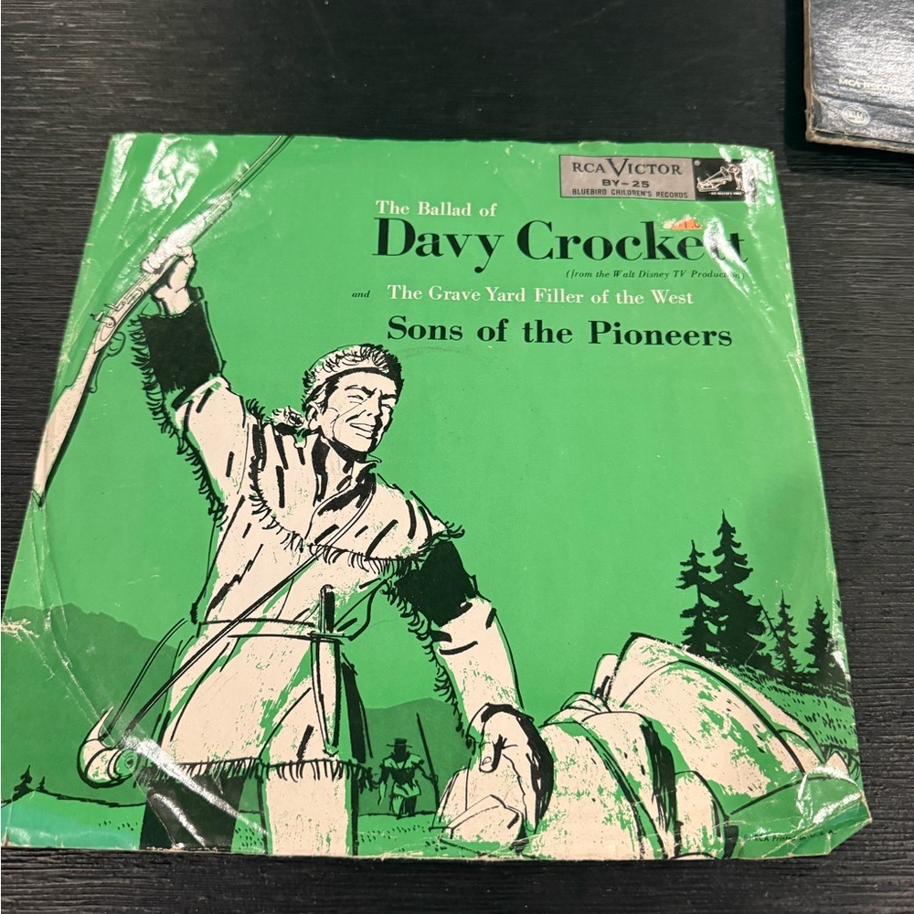 Sons of the Pioneers – The Ballad of Davy Crockett RCA Victor BY-25 LP